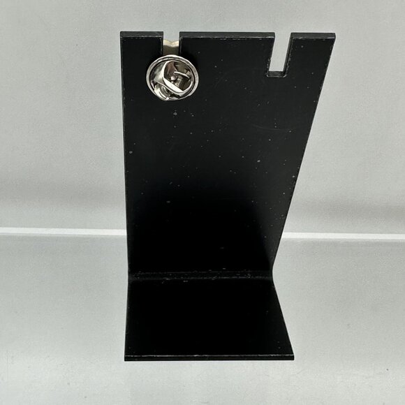 Gold Tone Flower Brooch Faux Pearl Center Lapel Pin Back Collar Loops Classic - Picture 8 of 8